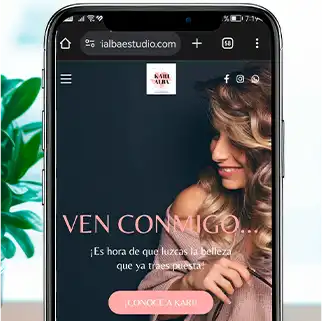 Diseño Web para Belleza