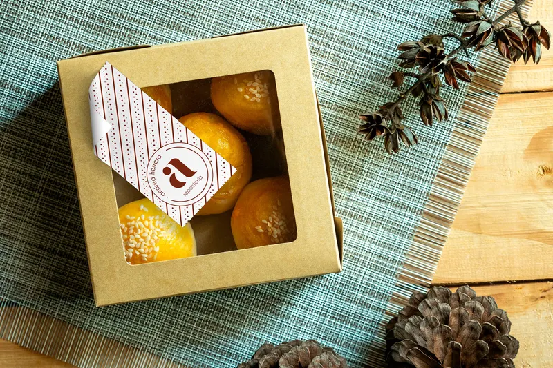 Diseño de etiqueta y sello: Restaurantes y alimentos