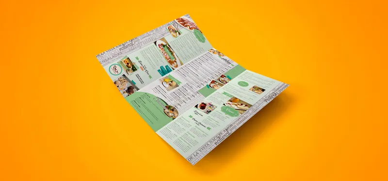 Diseño de Menú: Restaurantes y alimentos