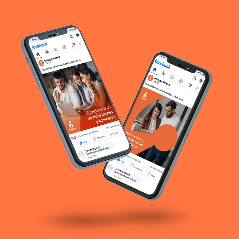 Diseños para Redes Sociales: Corporativo e industria