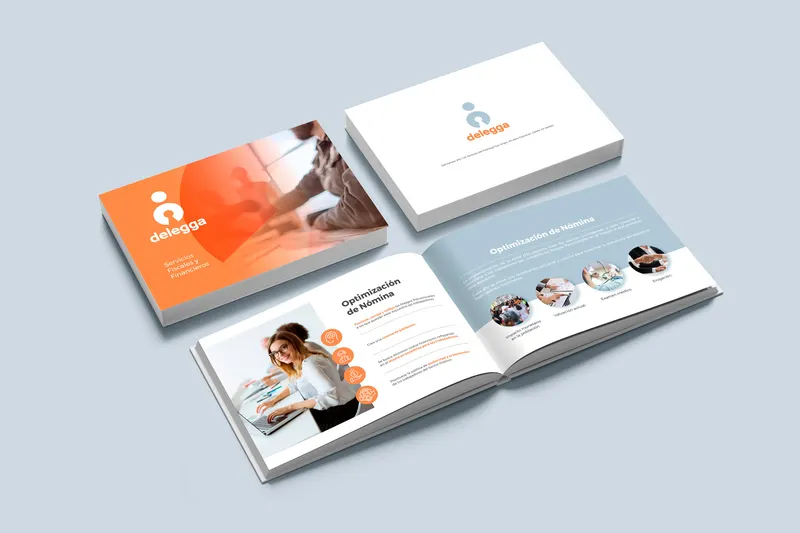 Diseño de Presentación Corporativa y Catálogo: Corporativo e industria