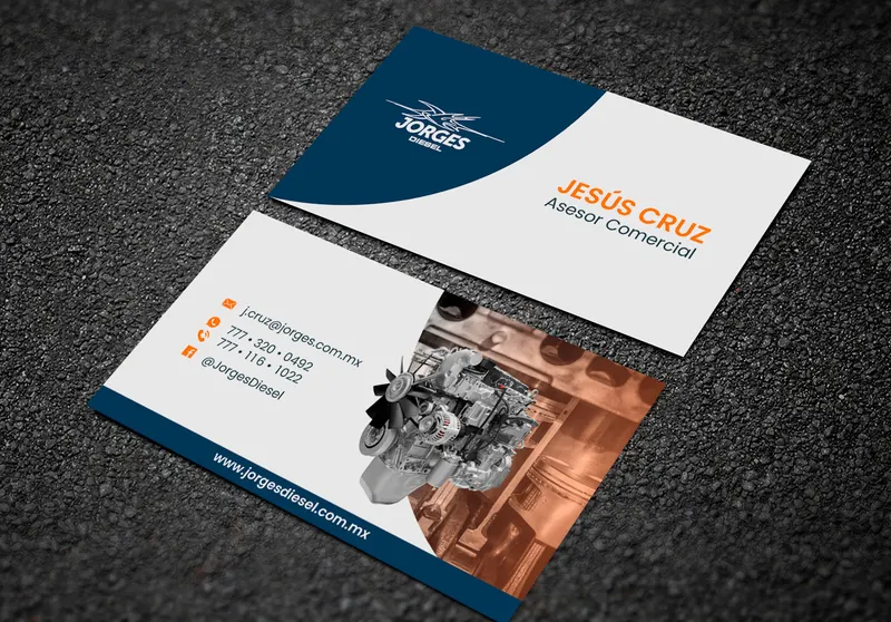 Diseño de Tarjetas de Presentación: Corporativo e industria
