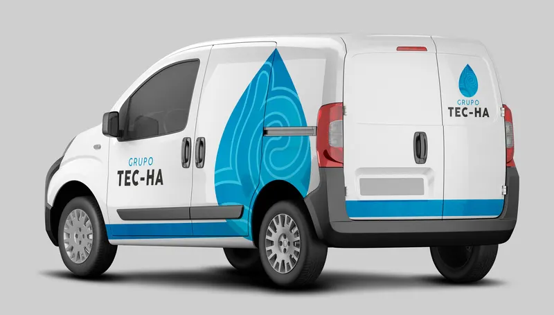 Diseño de vinil automotriz para Camioneta: Corporativo e industria
