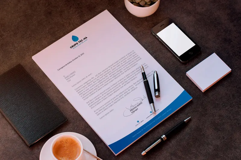 Diseño de papelería corporativa: Corporativo e industria