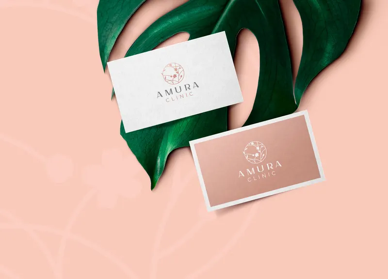 Diseño de Logo y Tarjetas: Salud y belleza