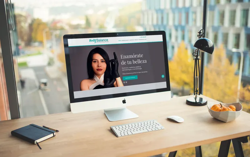 Diseño Web: Salud y belleza