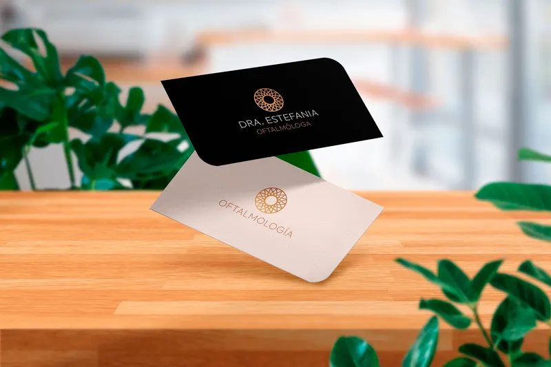 Diseño de logotipo para oftalmóloga: Salud y belleza