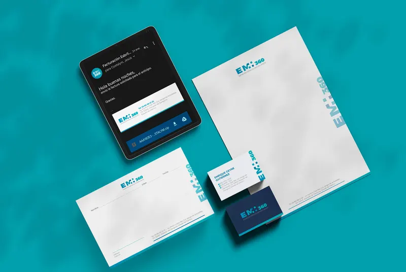 Diseño de receta, tarjetas, hoja y firma: Salud y belleza