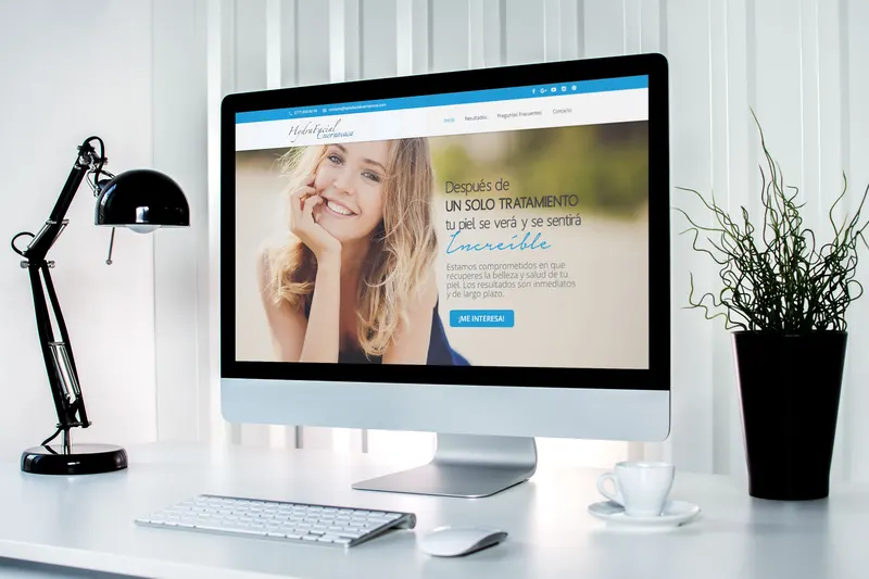 Diseño Web: Salud y belleza