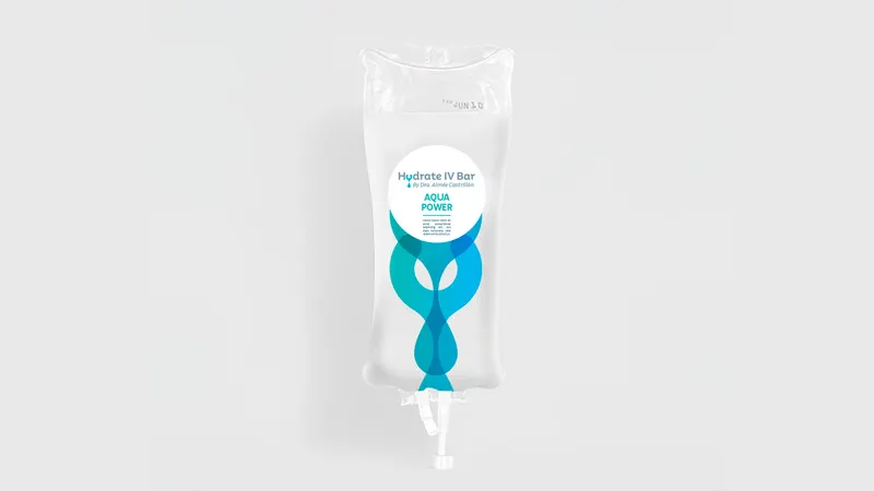 Diseño de bolsa intravenosa: Salud y belleza