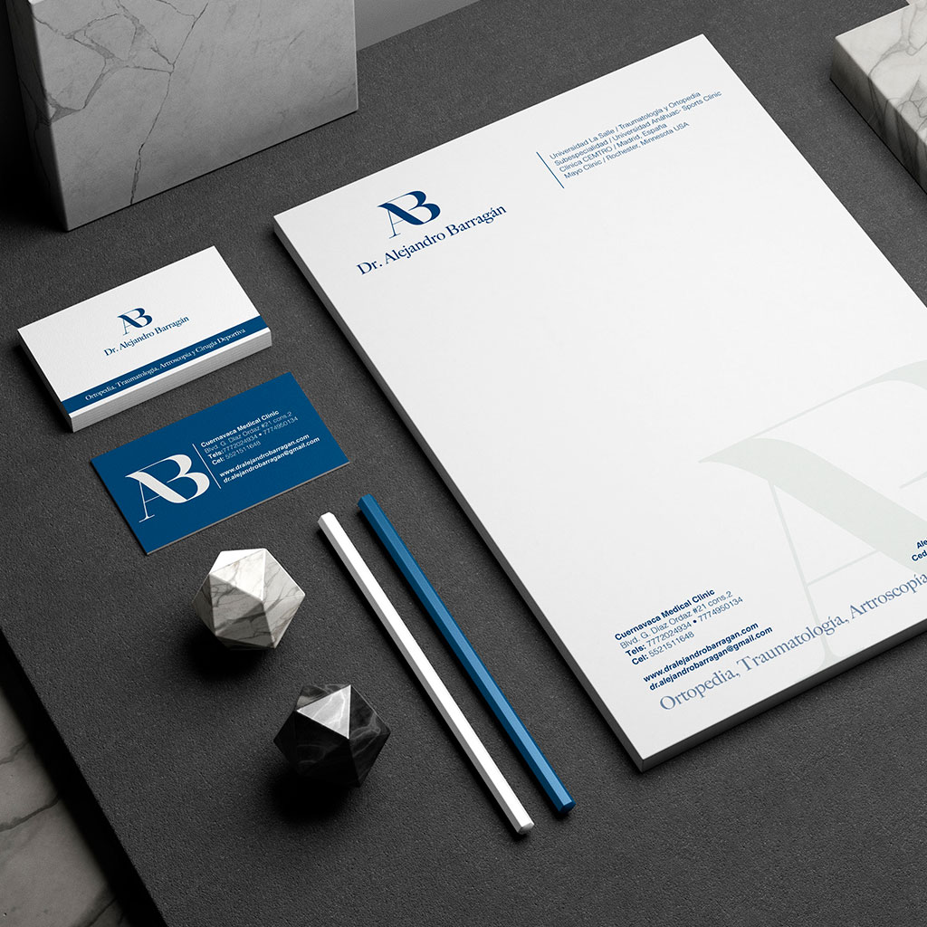 Branding Dr. Alejandro Barragán - Ortopedia