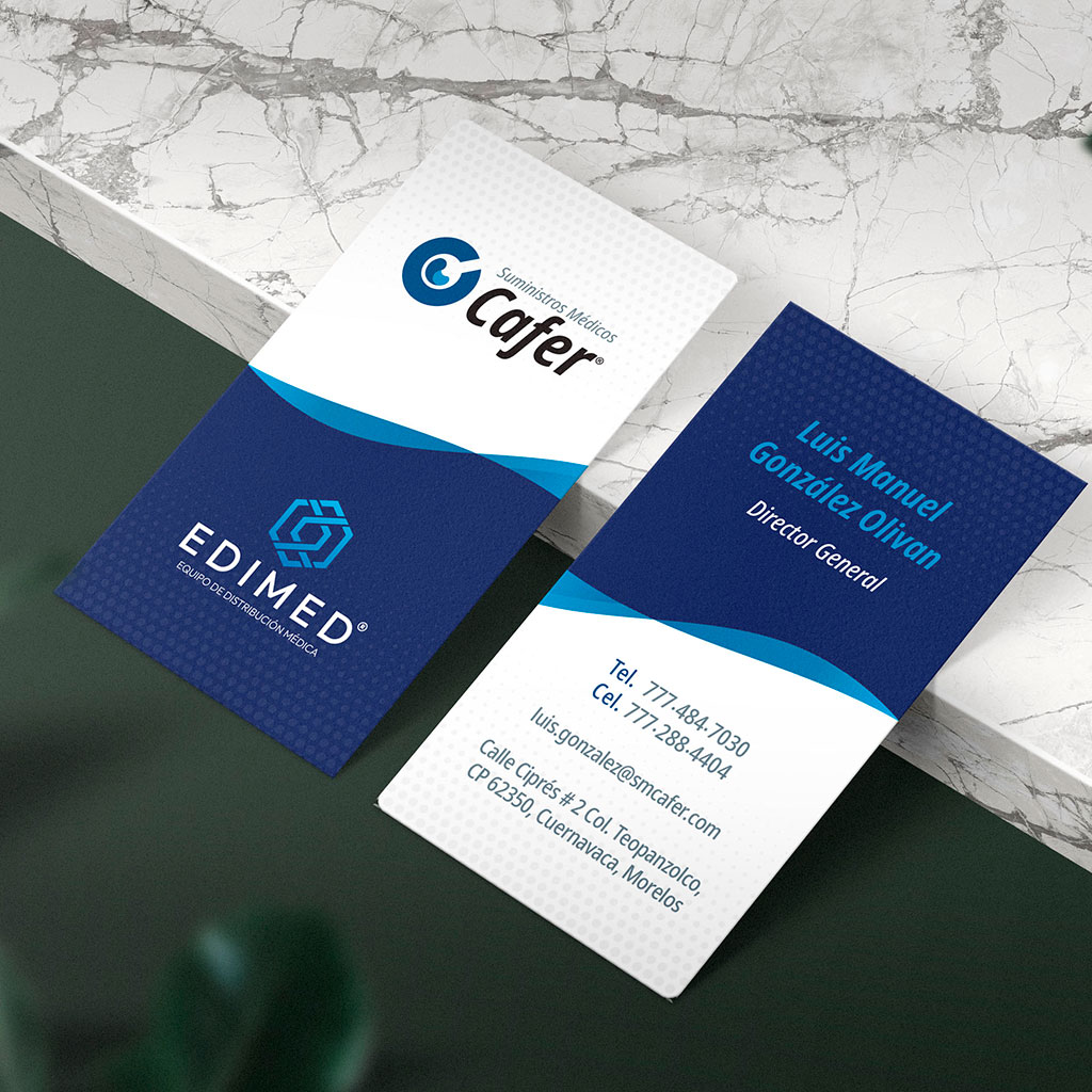 Branding Suministros Médicos CAFER EDIMED