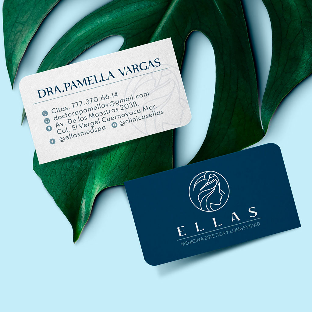 Branding Dra. Pamella Vargas - ELLAS Medicina Estética