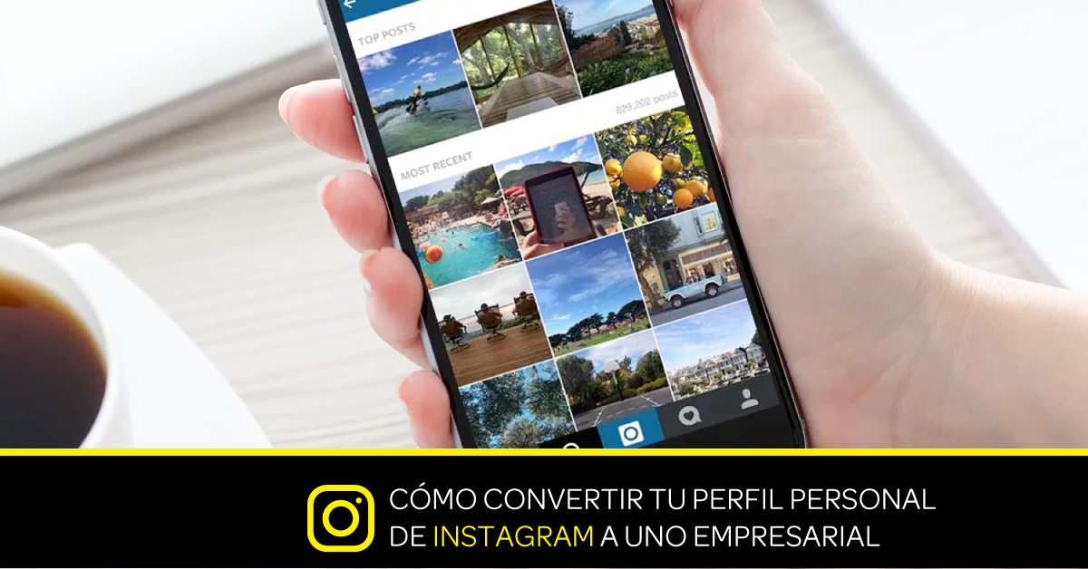 Cómo convertir tu perfil personal de Instagram a perfil de empresa 1
