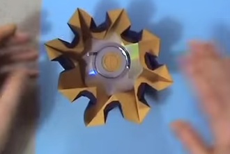 Fundas para CD fáciles de hacer 13 EstrellaOrigami2