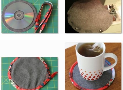 ¡Lo que hacen con estos viejos CD es increíble! 11 portavaso-paso-a-paso