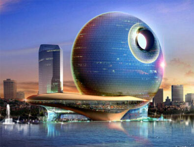 Hoteles asombrosos ¡Tienes que verlos para creerlo! 9 deathstarhotel