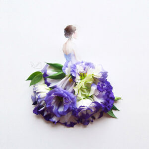 Las flores de Lim Zhi Wei: Arte al natural 7 flowergirls-lim-zhi-wei-2