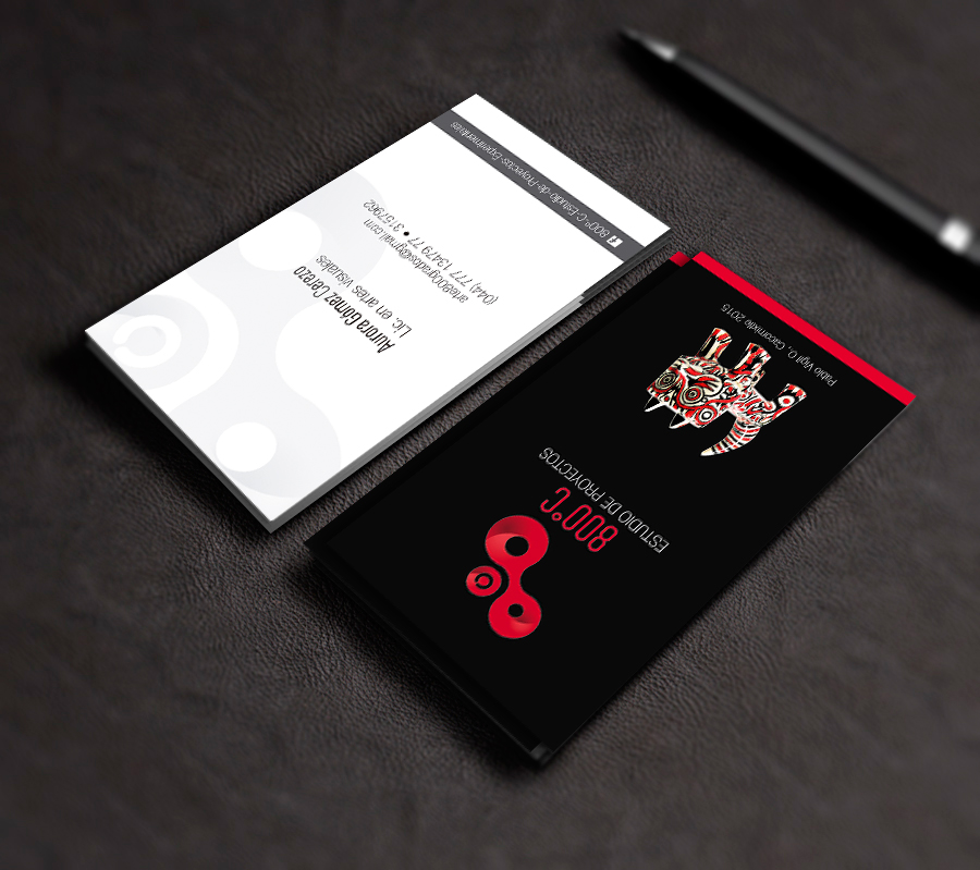 Los 15 mejores diseños de tarjetas de presentación en México 13 tarjeta de presentación para artista