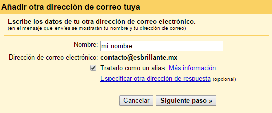 Crea una de cuenta de gmail con tu dominio y sin pagar 4 nombre personal