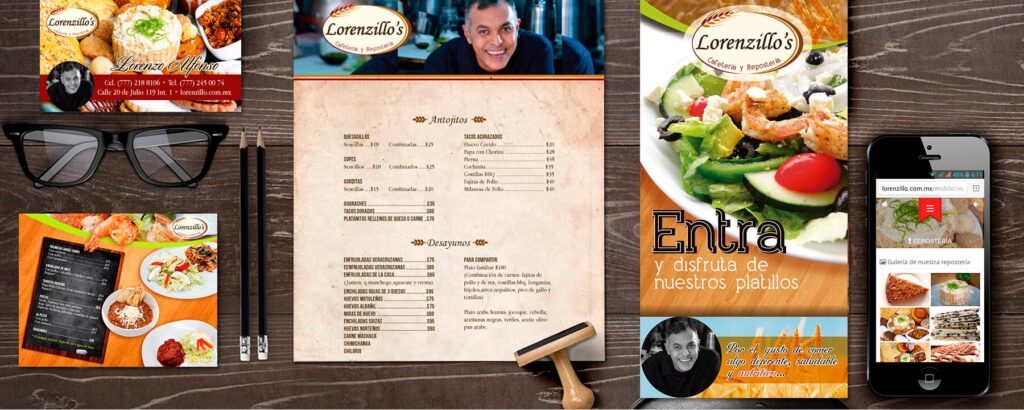 8 maravillosos ejemplos de Identidad Corporativa 9 restaurante identidad visual corporativa
