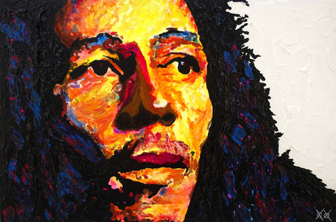 John Bramblitt famoso pintor ciego que te sorprenderá 14 bob marley John Bramblitt