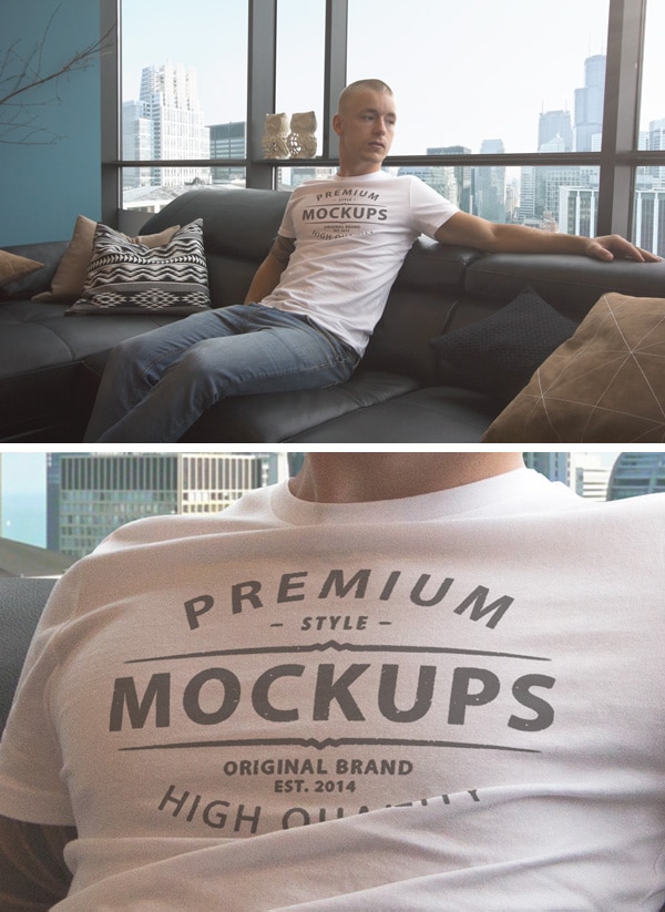 17 Maravillosos mock up de playeras o camisetas gratis 11 mock up de playeras