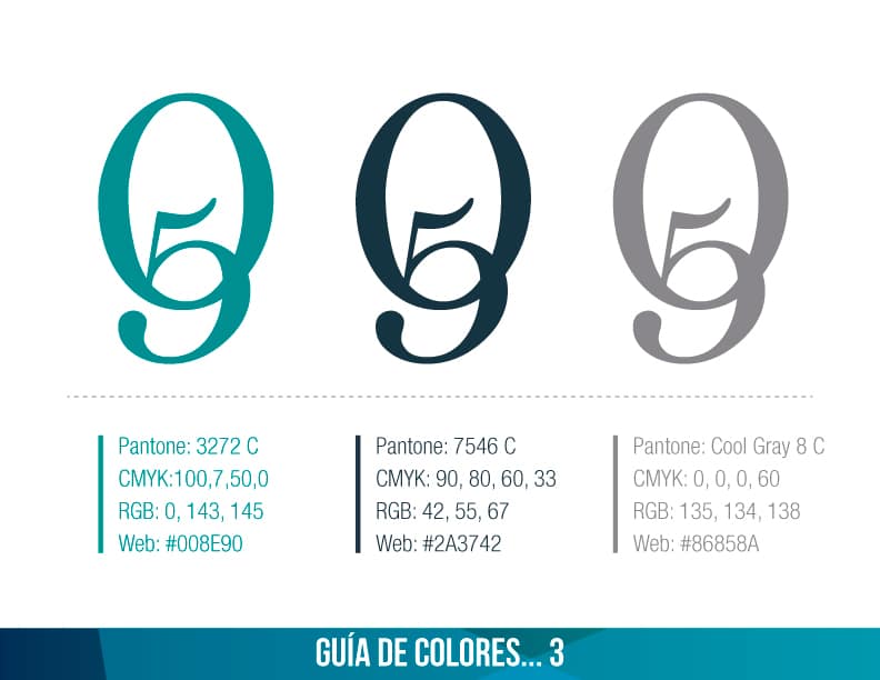 ¿Qué es y cómo se crea un manual de identidad? 2 manual del logotipo guia de colores variaciones