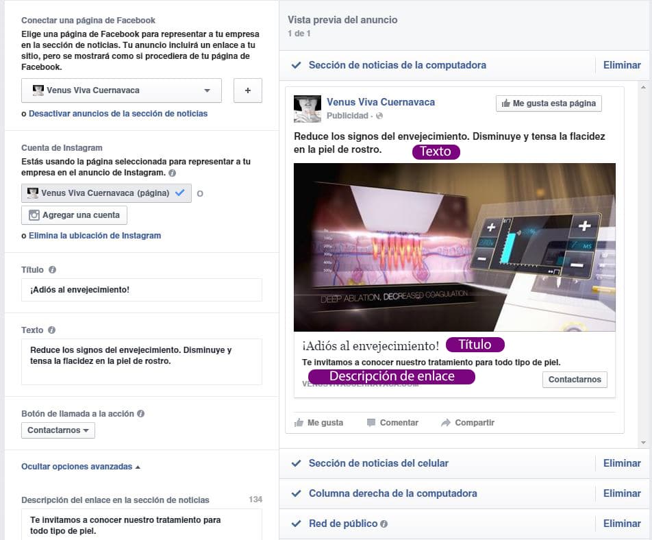 Tipos de objetivos para campañas de anuncios en Facebook 6 campañas de anuncios en Facebook