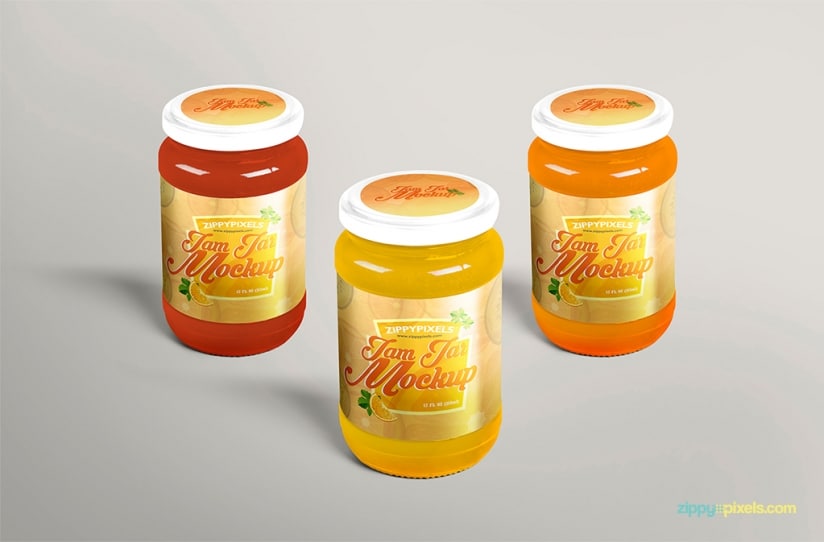 Mockups de frascos o botellas de vidrio en buena resolución 15 mockups de frascos
