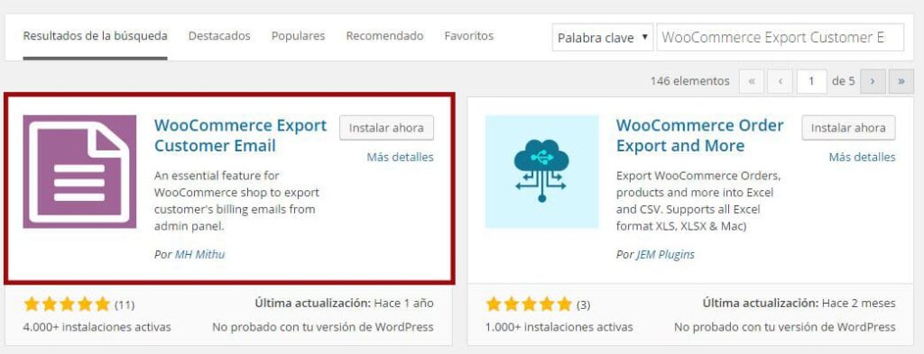 Plugin para exportar los correos de clientes de Woocommerce 1 exportar los correos de clientes de Woocommerce