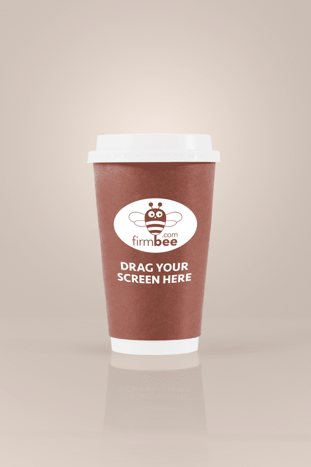 mockup vaso de café