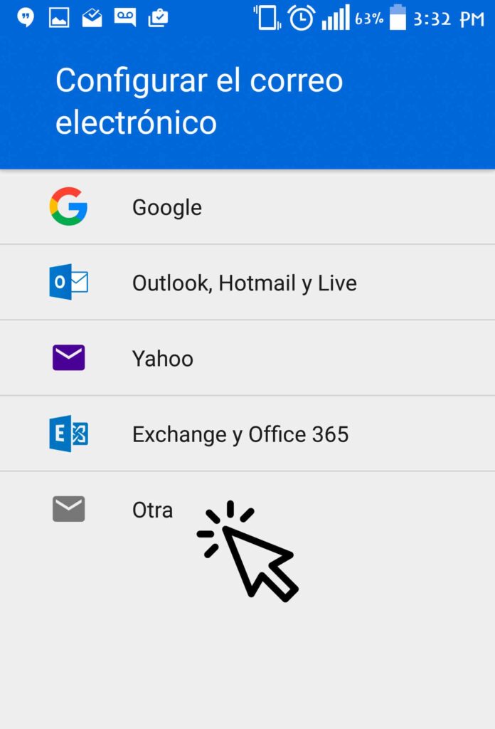 Usa tu cuenta de correo con tu dominio en la App de Gmail 5