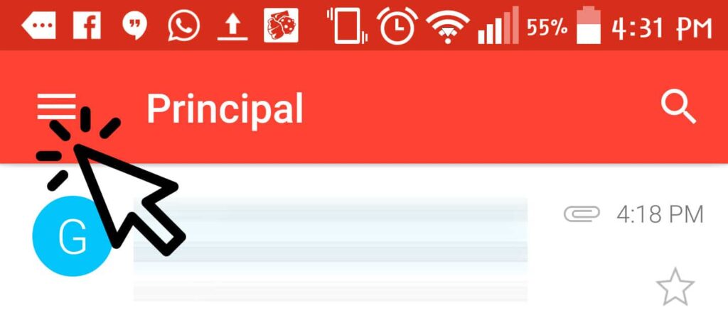 Usa tu cuenta de correo con tu dominio en la App de Gmail 2