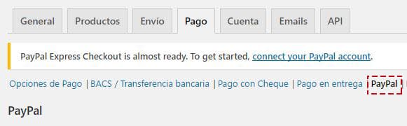 ¿Qué hacer para la detección automática de pagos PayPal en WooCommerce? 4