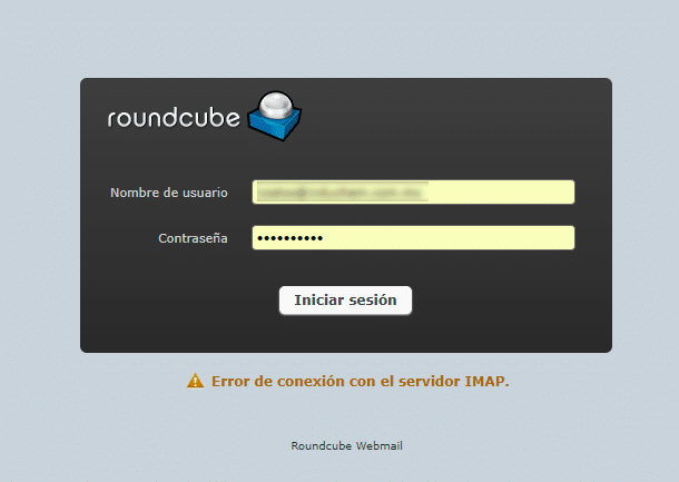 Resolver error de conexión con el Servidor IMAP en VestaCP 1 error de conexión con el Servidor IMAP