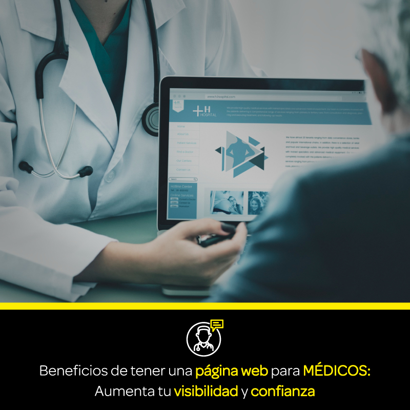 6 Beneficios de tener una página web para médicos