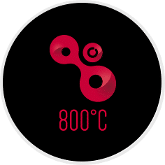 800°C