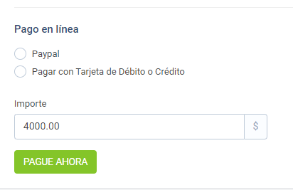 Cómo pagar con el CRM 4