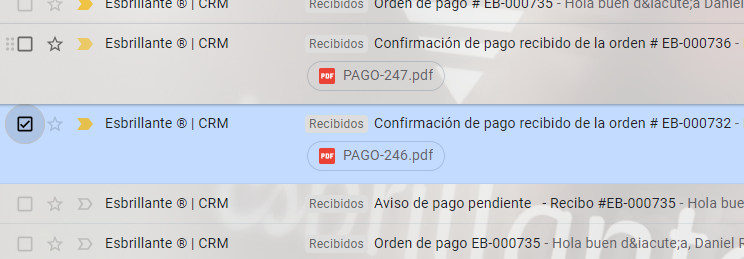 Cómo pagar con el CRM 5