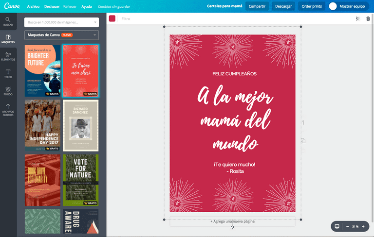 Canva: Herramienta para crear imágenes de manera fácil 4 canva poster