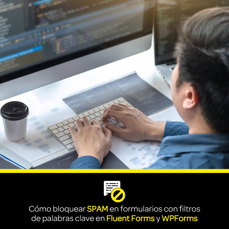 Cómo bloquear spam en formularios con filtros de palabras clave en Fluent Forms y WPForms