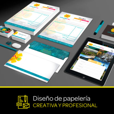 Diseño de papelería creativa y profesional: Impulsa tu imagen de marca en México diseño de papelería