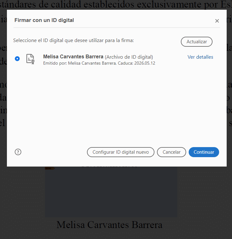 ¿Cómo firmar un PDF digitalmente? 13