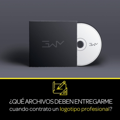 ¿Qué archivos deben entregarme cuando contrato un logotipo profesional?