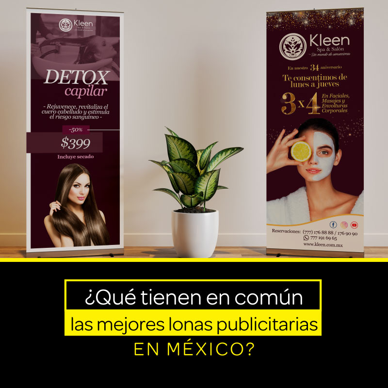 Qué en mejores lonas publicitarias en México?