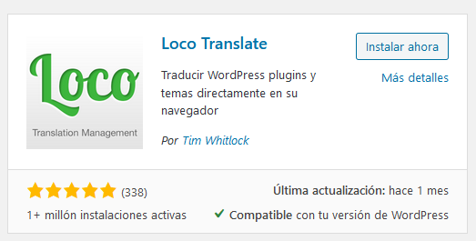 ¿Cómo traducir WoodMart al Español? 1