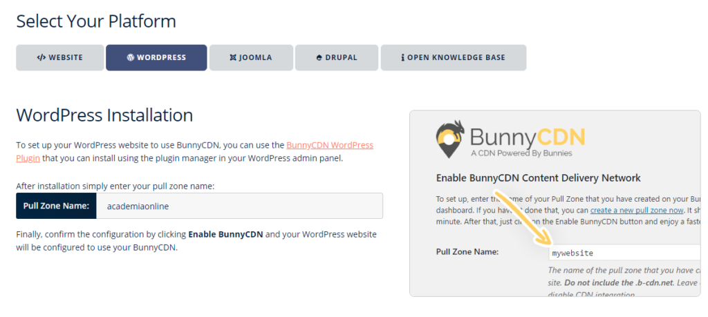Configurar BunnyCDN en Wordpress 5
