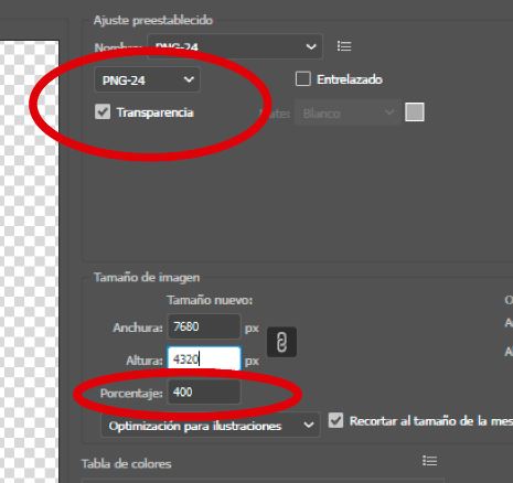 Cómo guardar imágenes más ligeras (optimizadas para móviles) 3