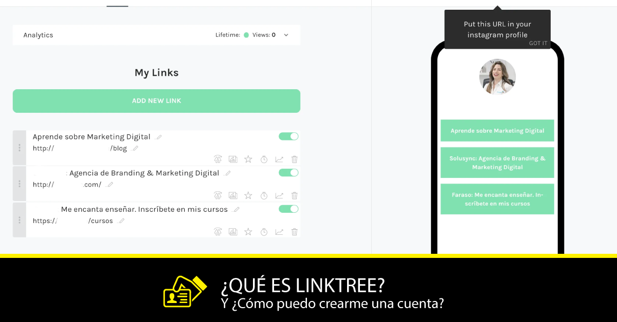 ¿Qué es linktree? 1